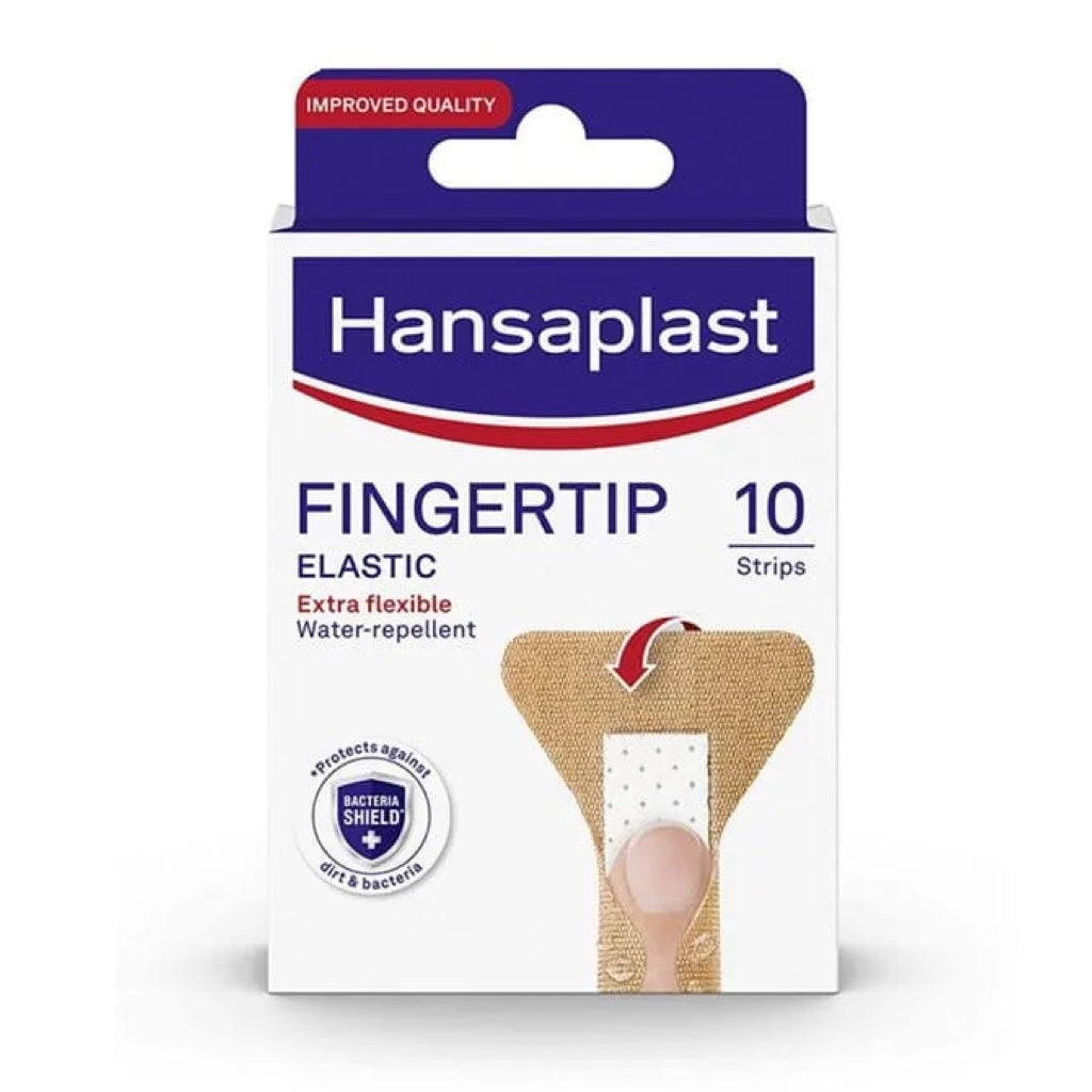 Tiras Elásticas Hansaplast para Pontas dos Dedos 10 pensos