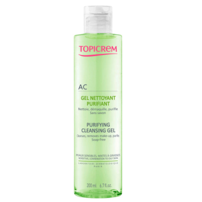 Topicrem AC Gel de Limpeza Purificante 200ml