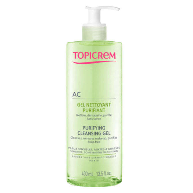 Topicrem AC Gel de Limpeza Purificante 400ml