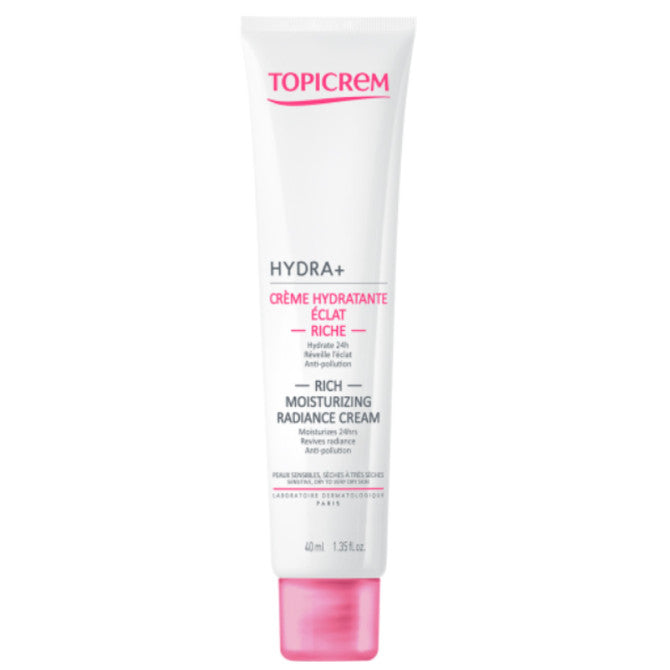 Topicrem Hydra+ Radiance Creme Hidratante Rico 40ml