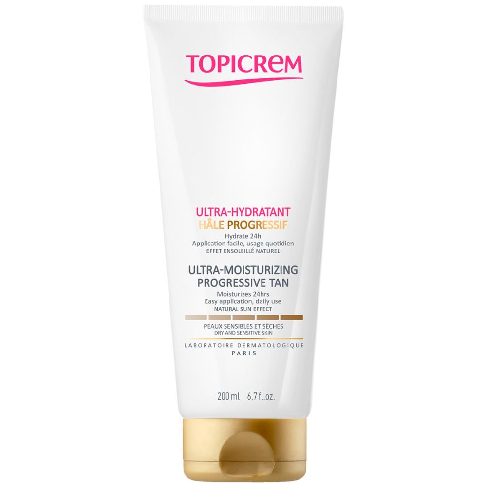 Topicrem Ultra Hidratante Bronzeador Progressivo 200 ml