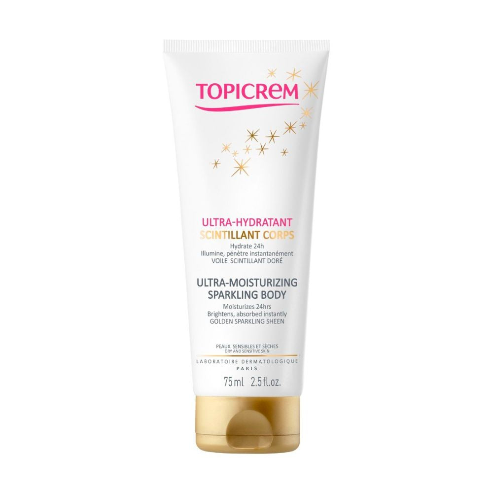 Topicrem Ultra Hidratante Corpo Cintilante 75 ml