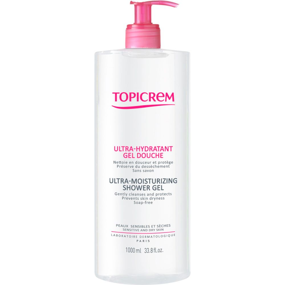 Topicrem Ultra Hidratante Gel de Duche Suave 1 L