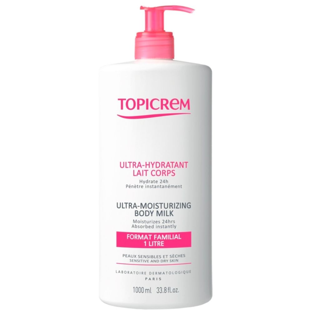 Topicrem Ultra Hidratante Leite de Corpo 1 L