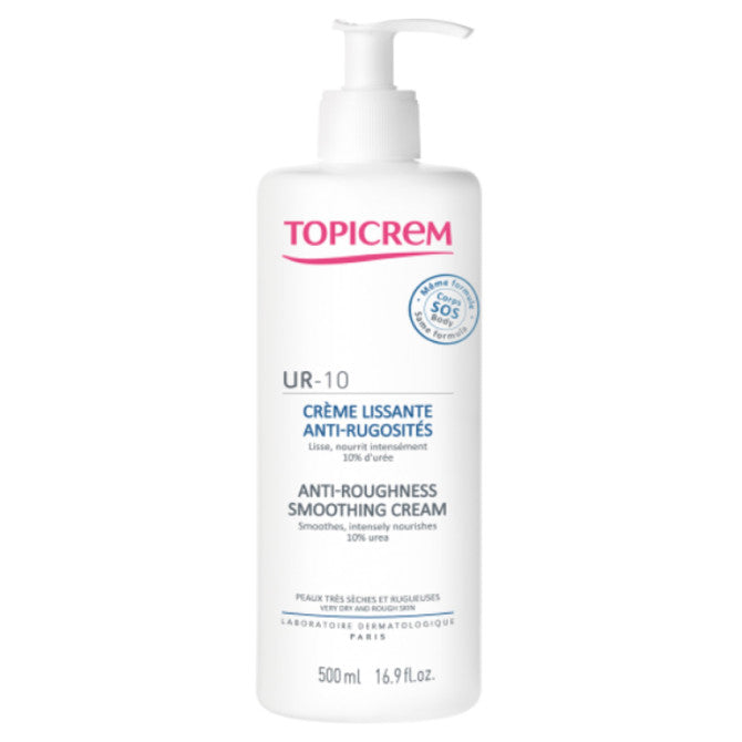 Topicrem UR-10 Creme Alisador Anti-Rugosidades 500ml