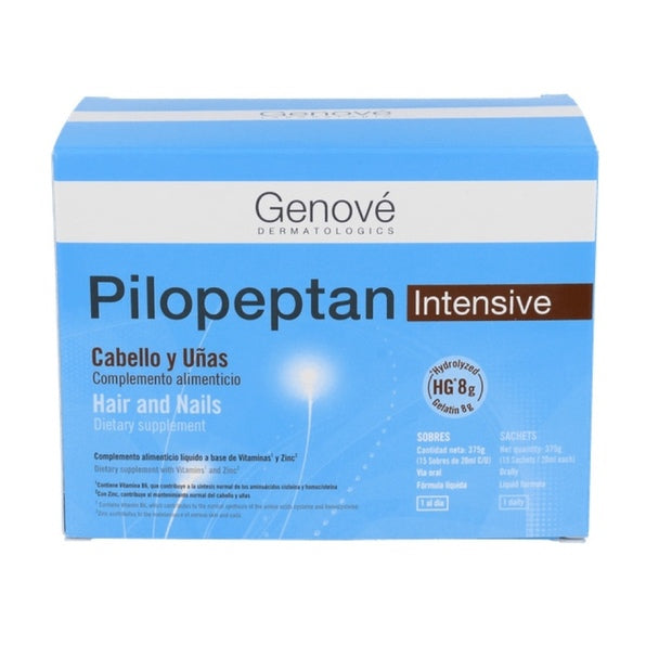 Genové Pilopeptan Intensive Cabelo e Unhas 15 saquetas
