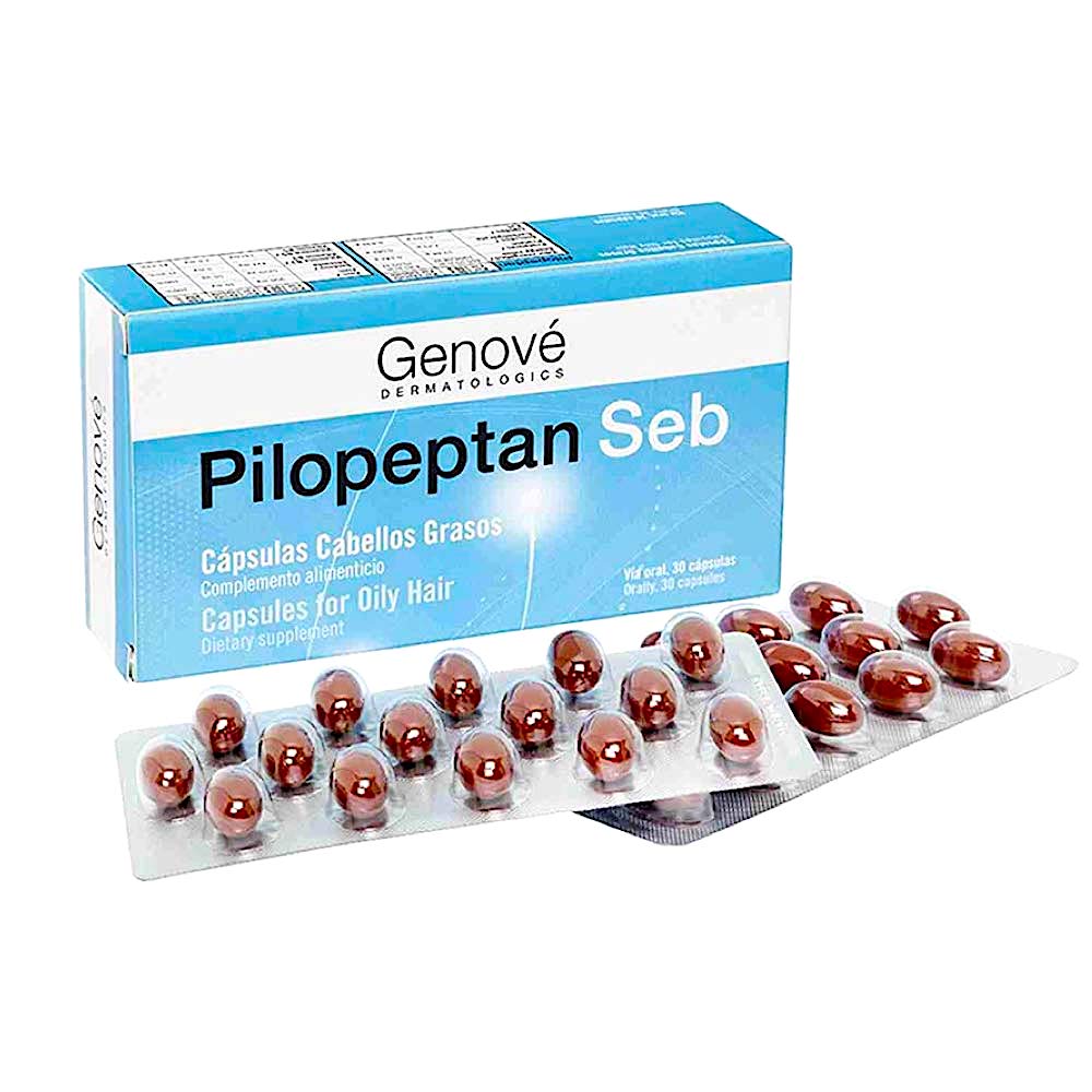 Genové Pilopeptan Seb 30 cápsulas