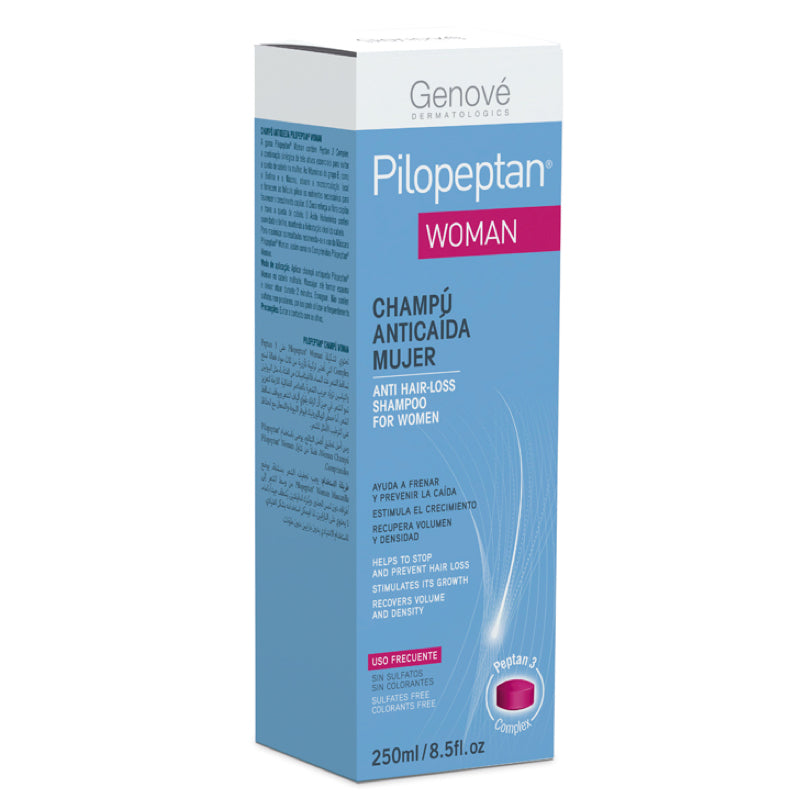 Genové Pilopeptan Woman Champô Anti-Queda Cabelo 250ml