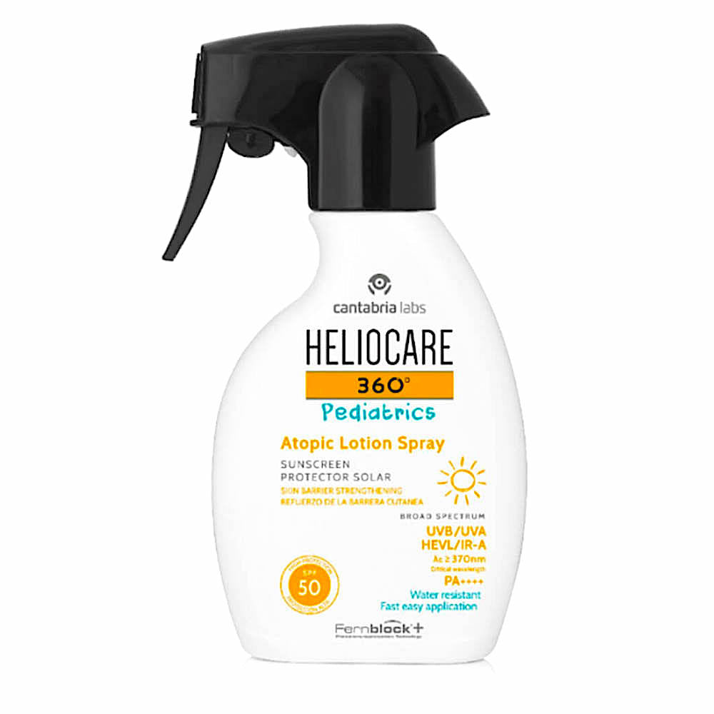 Heliocare 360º Pediatrics Pele Atópica Spray Loção SPF50 250ml