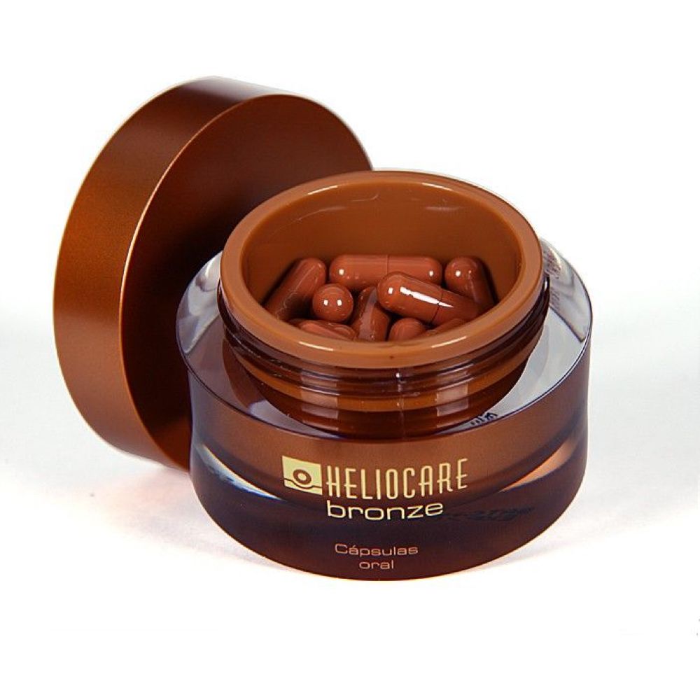 واقي الشمس الفموي هيليوكير صن برونز، 30 كبسولة