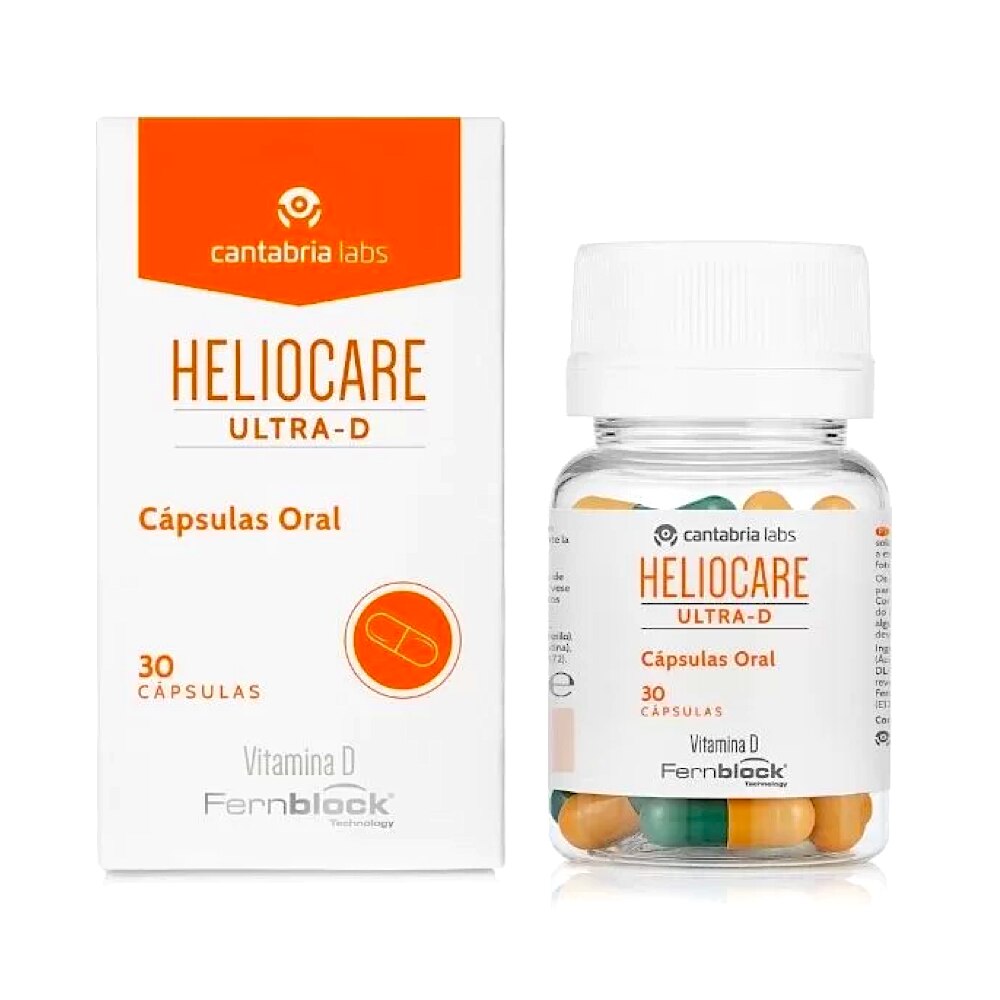 Pack Heliocare Ultra-D Oral 30 Cápsulas x2
