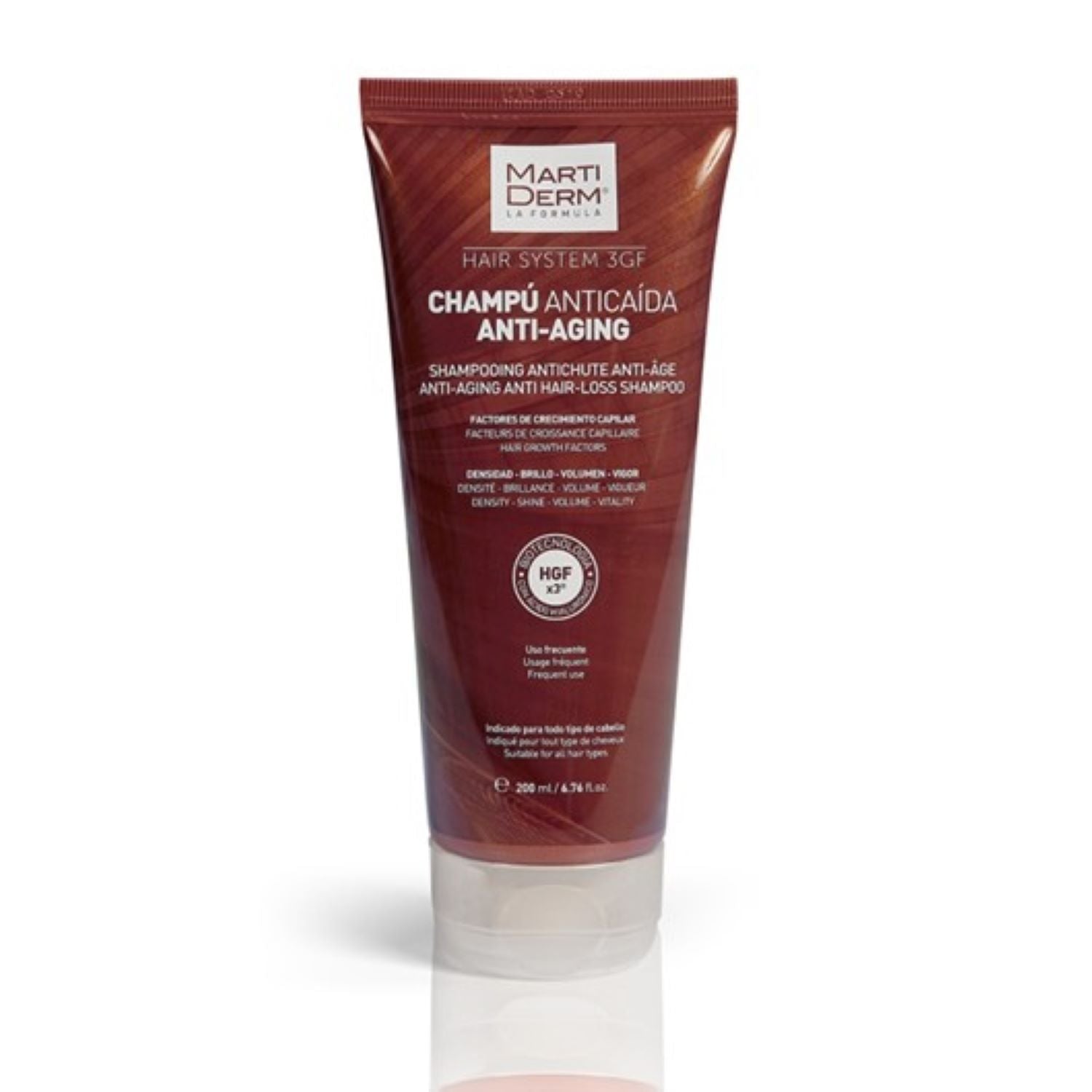 MartiDerm Hair System Champô Antiqueda Anti-idade 200 ml