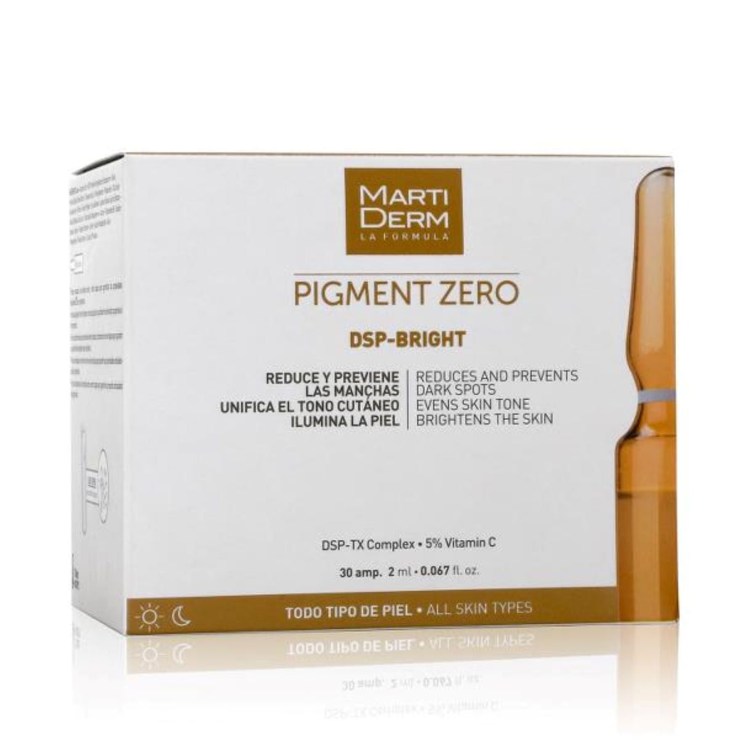 MartiDerm Pigment Zero DSP-Bright 30 Ampolas
