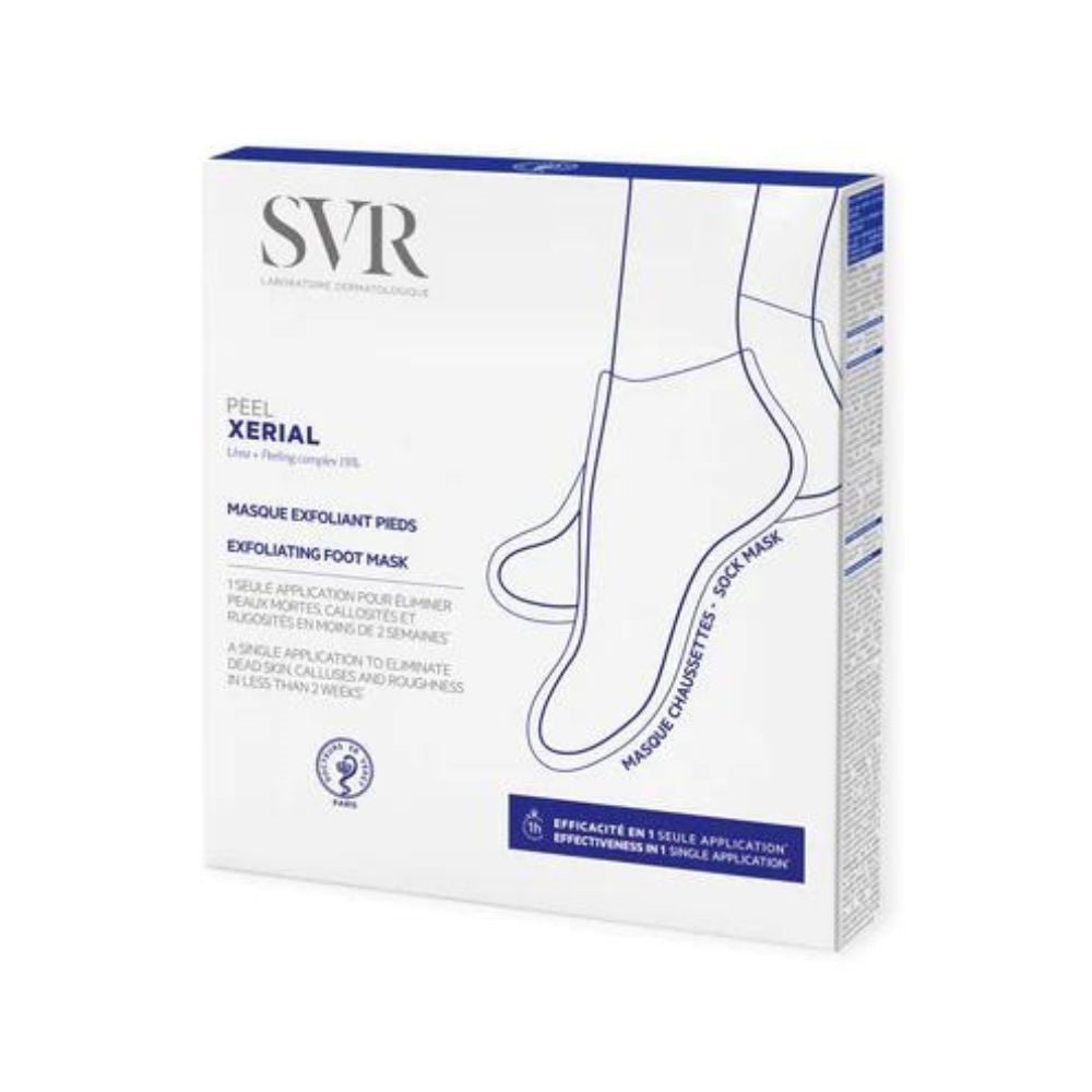 SVR Xerial Peel Máscara Esfoliante Pés 1 par